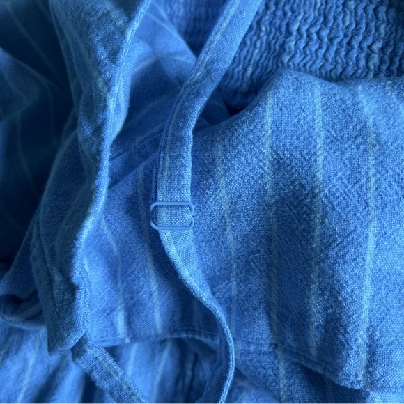 Old Navy Womens Medium Light Purple Wide Leg Striped Jumpsuit - Picture 4 of 11